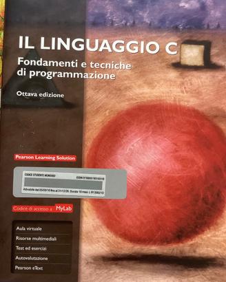 IL LINGUAGGIO C  fondamenti e tecniche di programm