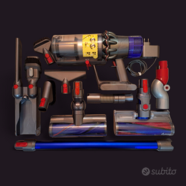 ASPIRAPOLVERE DYSON V10 SV COMPLETO RIGENERATO