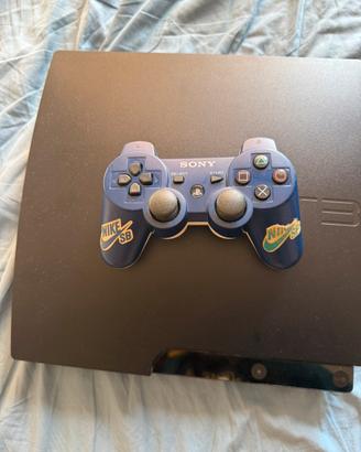 Ps3 con joystick e cavi
