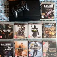 PS3 con cablaggio 
1 Joy-Pad 

9giochi