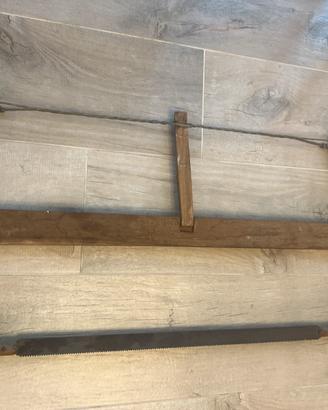 Antica Sega a Telaio in legno