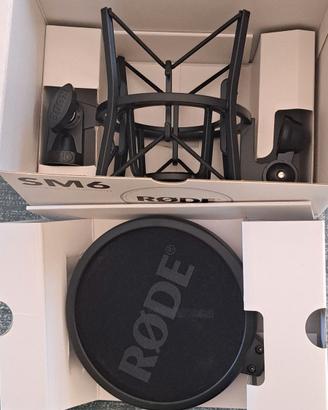 RODE SM6 Shock Mount con filtro pop