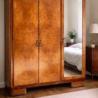 Armadio vintage in radica – anni ‘30/‘40