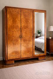 Armadio vintage in radica – anni ‘30/‘40