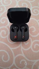Auricolari bluetooth TWS neri con custodia 