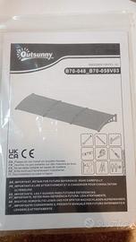 Tettoia Outsunny per Esterni - Nuova 