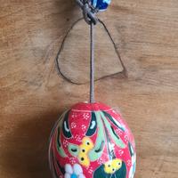 Amuleto turco in ceramica dipinto a mano