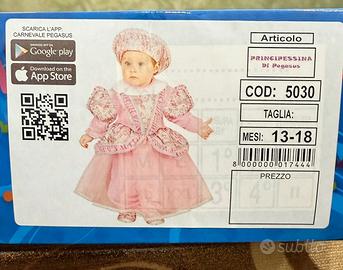Vestito di Carnevale: Principessina di Pegasus