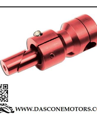 Supporto manubrio Typhoon rosso