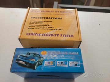 monitor e telecamera per retromarcia