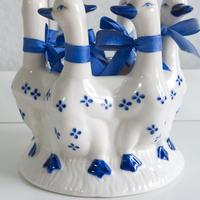 Soprammobile con 6 ochette in ceramica