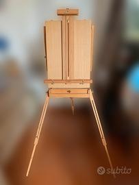 Cavalletto per pittura portatile