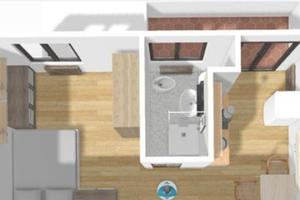 A Milano , grazioso monolocale arredato