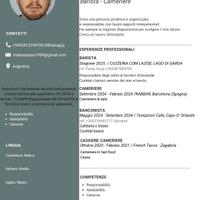 Barista / cameriere