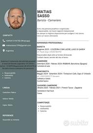 Barista / cameriere