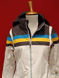 Giacca sci CMP bianca taglia S donna