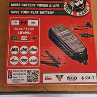 carica e mantenitore batterie a litio 