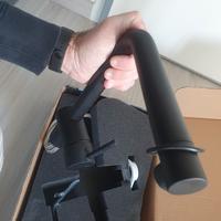 Miscelatore Armando Vicario nero opaco