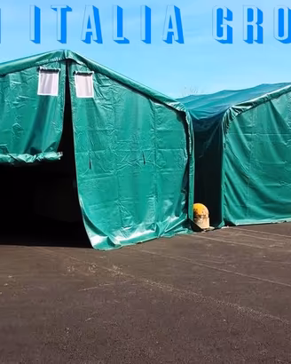 Coperture in pvc 8 x 12 x 3/4,25 mt.Magazzino Ind