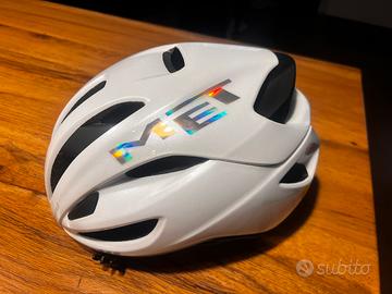 Casco Met Rivale  Bianco tg. L