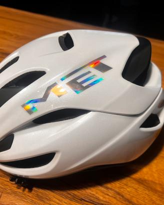 Casco Met Rivale  Bianco tg. L