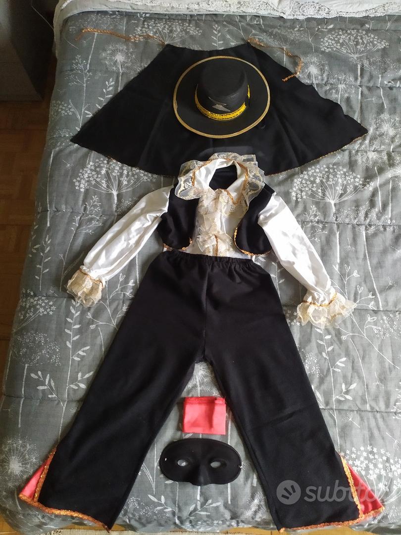 Costume Vestito Bambina Regina di Cuori Carnevale - Zorro