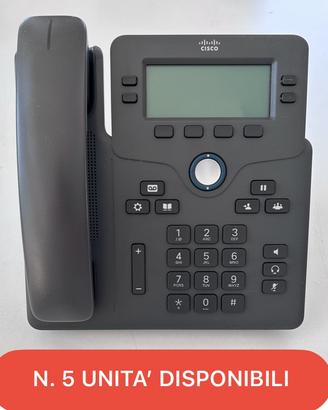 CISCO Telefono ufficio CP-6851-3PW-CE-K9