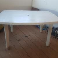 Tavoli da Giardino bianchi 6 posti