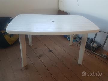 Tavoli da Giardino bianchi 6 posti