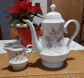 Bricco latte e caffè in ceramica 