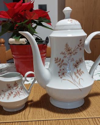 Bricco latte e caffè in ceramica 