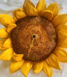 Orologio da parete Girasole Artefice