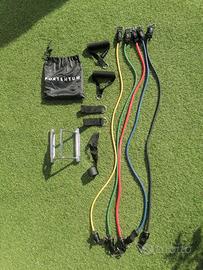 Set elastici + triangolo acciaio