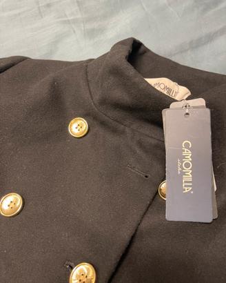 Cappotto redingote camomilla