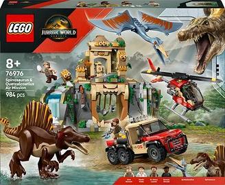 LEGO Jurassic World Missione aerea con Spinosauro 