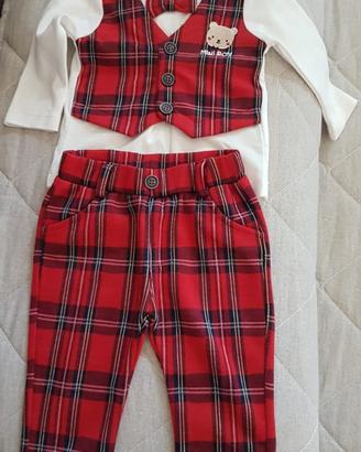 completo invernale neonati 6mesi