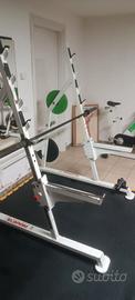 half rack panca piana palestra Panatta 