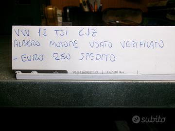 Albero motore volkswagen 1.2 tsi tipo cjz