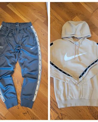 Abbinamento felpa+pantaloni 
