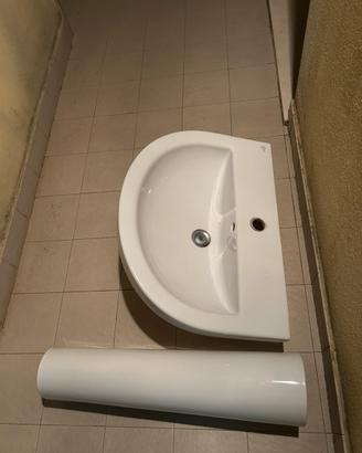 Lavabo e colonna ideal standard
