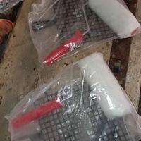 rullo e retina per imbiancare