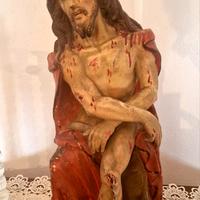 Statua lignea " Il Cristo "