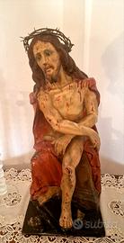Statua lignea " Il Cristo "