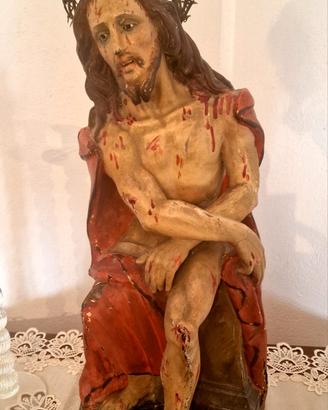 Statua lignea " Il Cristo "