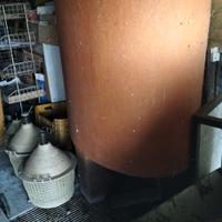 Tino in vetroresina per vino