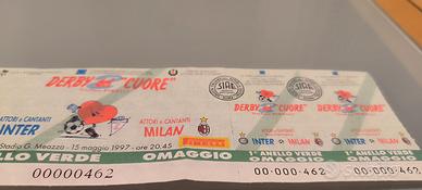 Biglietto derby del cuore 