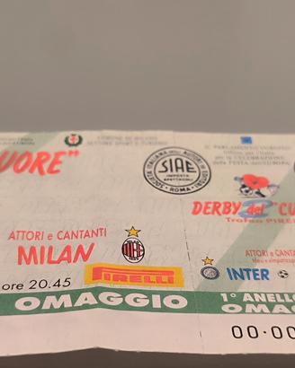 Biglietto derby del cuore 