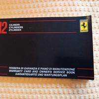 Ferrari 512 BB 400 GT manuale libretto tagliandi 