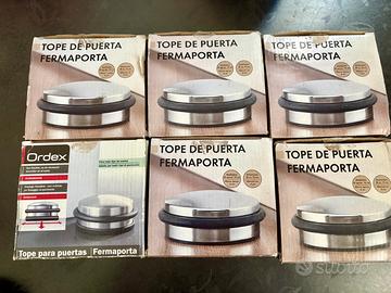 6 fermaporte in metallo