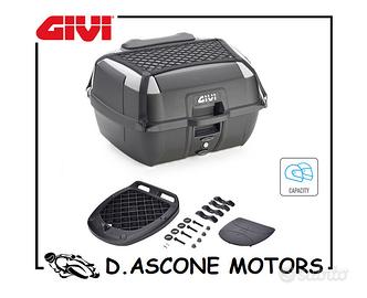 BAULETTO GIVI CON RETE TAPPETINO E SCHIENALE